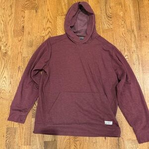 Eddie Bauer Maroon Hoodie